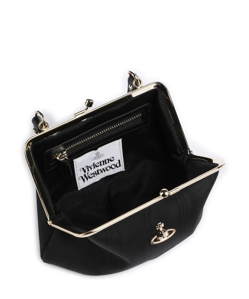 Vivienne Westwood Granny Frame Moire Sac à main black