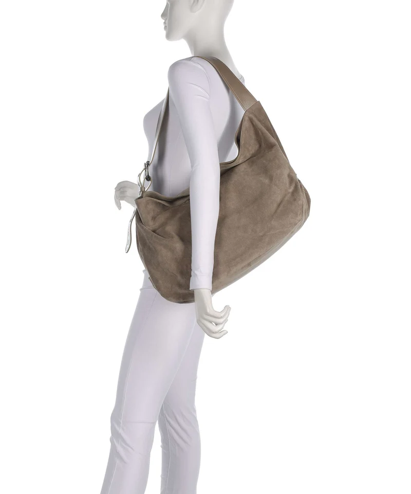 Vivienne Westwood Maxime Suede Large Sac fourre-tout stone