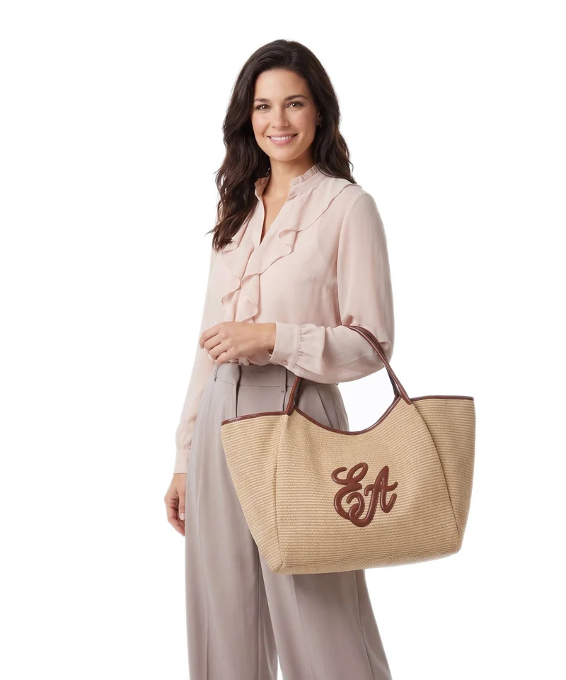 Emporio Armani Durini 24 L Cabas naturale/siena
