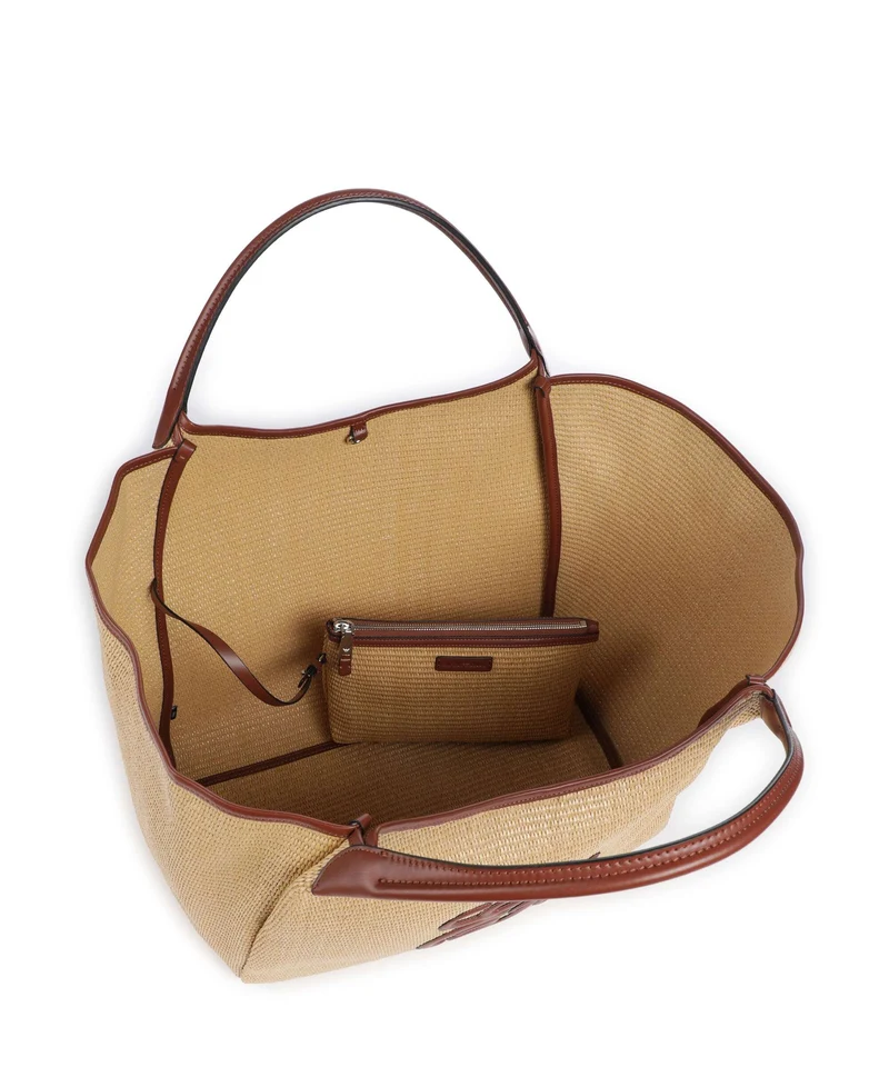 Emporio Armani Durini 24 L Cabas naturale/siena