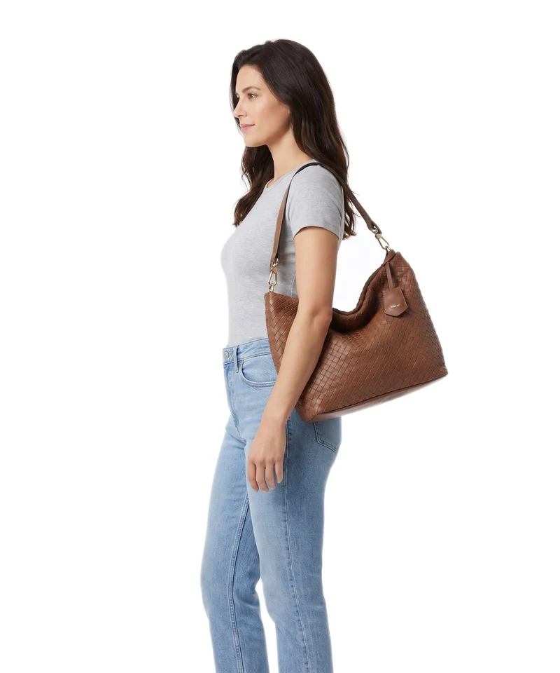 Abro Piuma Ebony Sac fourre-tout caramel/cognac