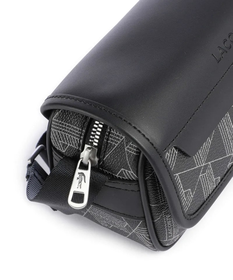 Lacoste The Blend Sac bandoulière monogram/noir/gris