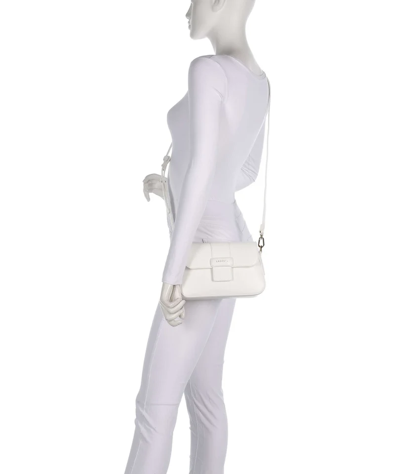 Lacoste Casual Sac porté épaule farine