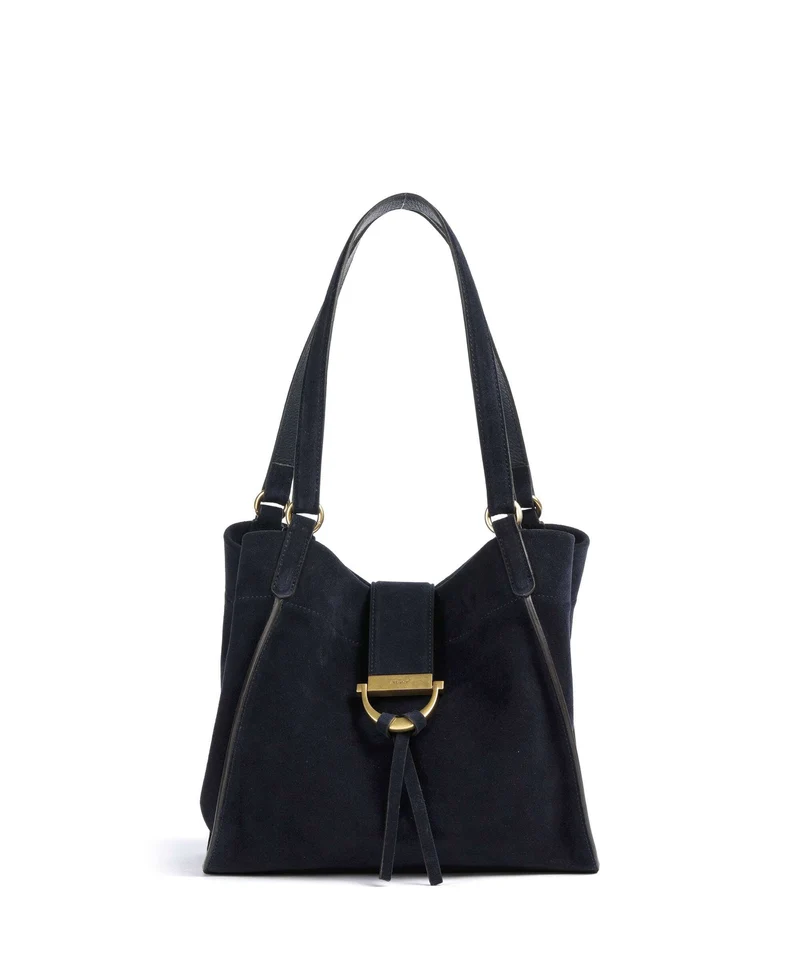 Abro Suede Temi Cabas navy