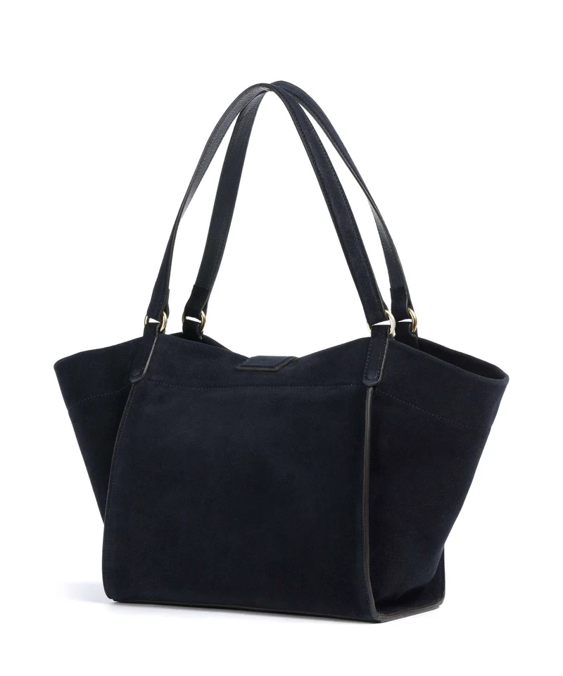 Abro Suede Temi Cabas navy