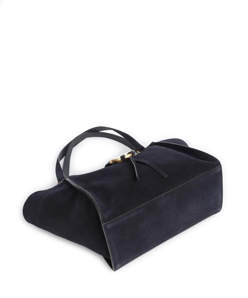 Abro Suede Temi Cabas navy