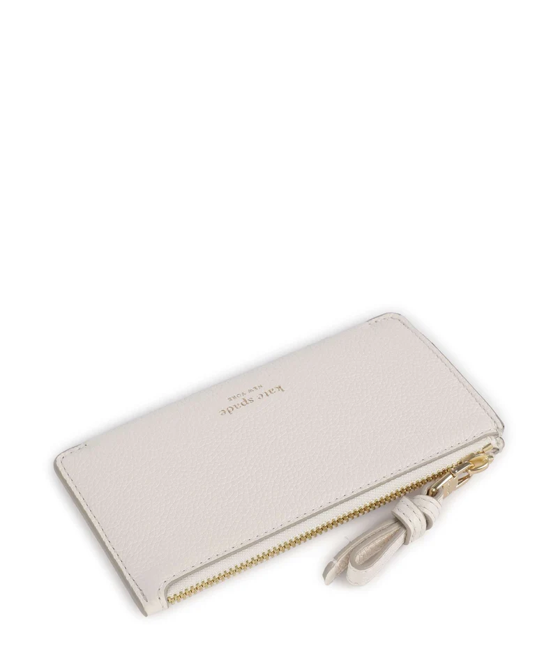 Kate Spade New York Loop Étui à cartes crédit cashew milk
