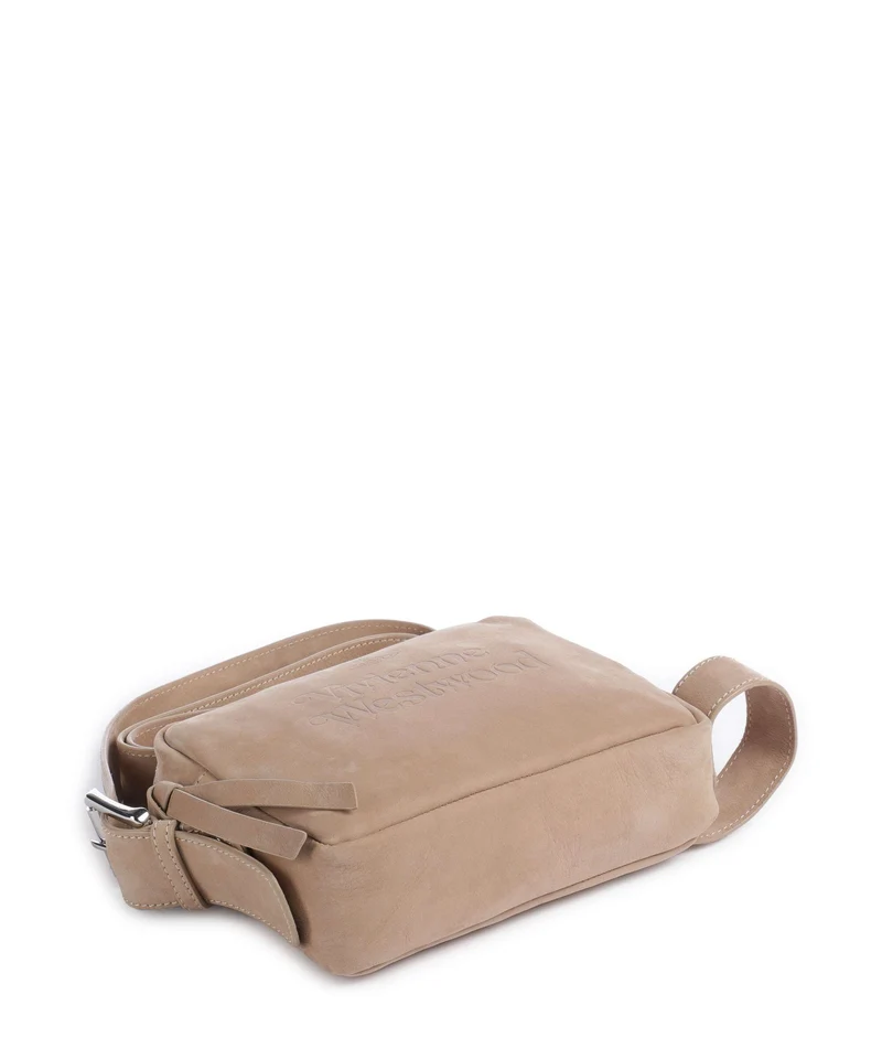 Vivienne Westwood Carrie Sac bandoulière beige