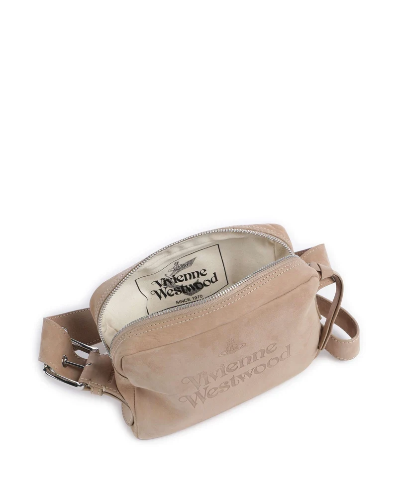 Vivienne Westwood Carrie Sac bandoulière beige