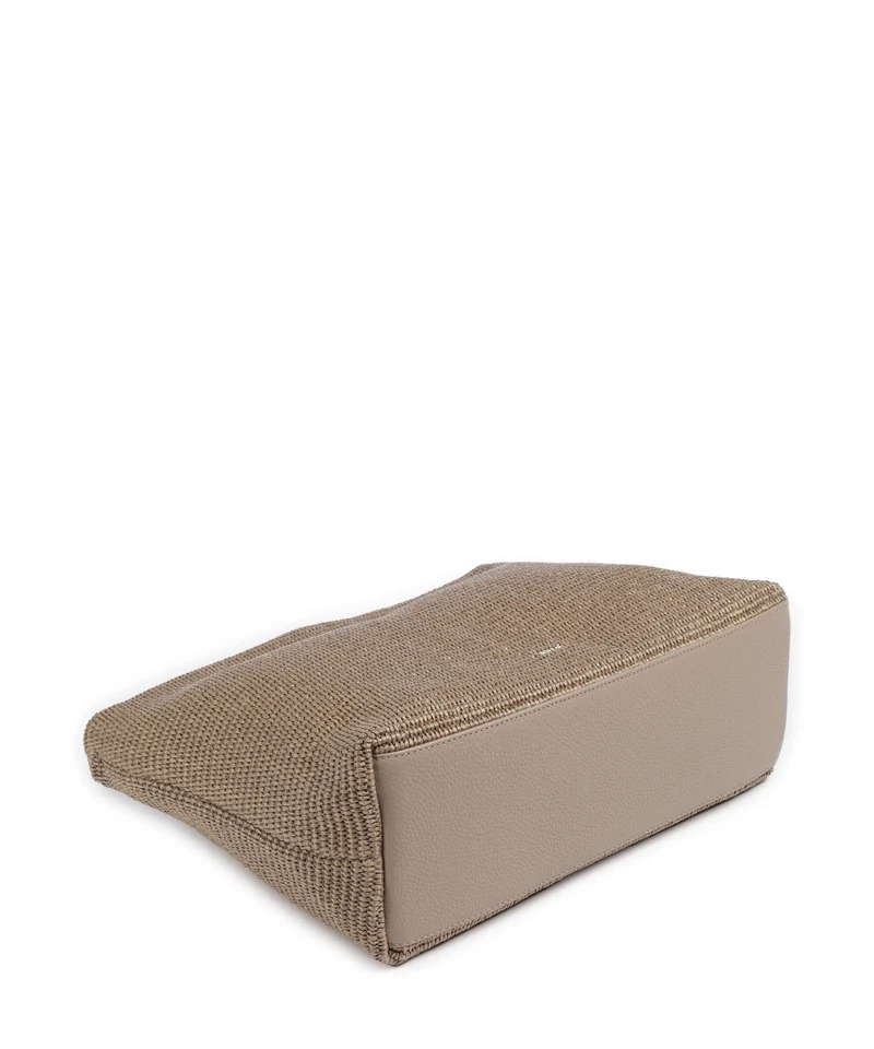 Abro Raffia Kaia Sac fourre-tout siena