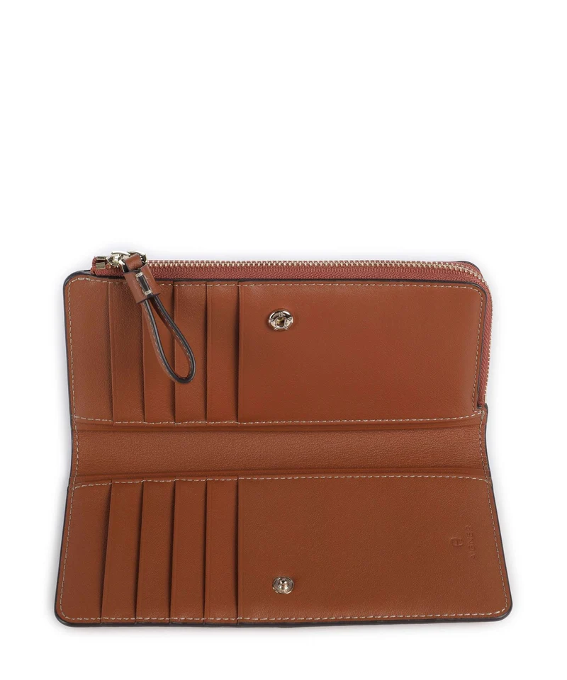 Aigner Ambra Portefeuille cognac brown
