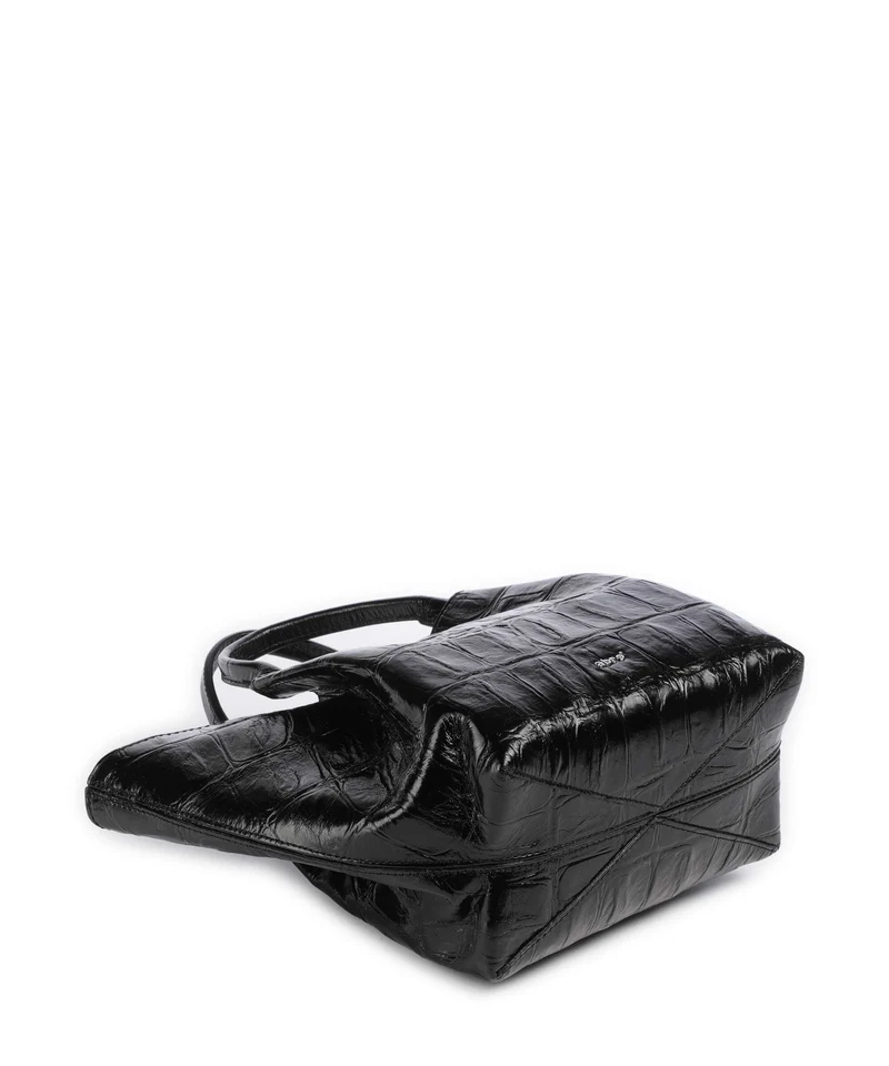 Abro Maxi Cocco Essential Small Sac à main black/nickel