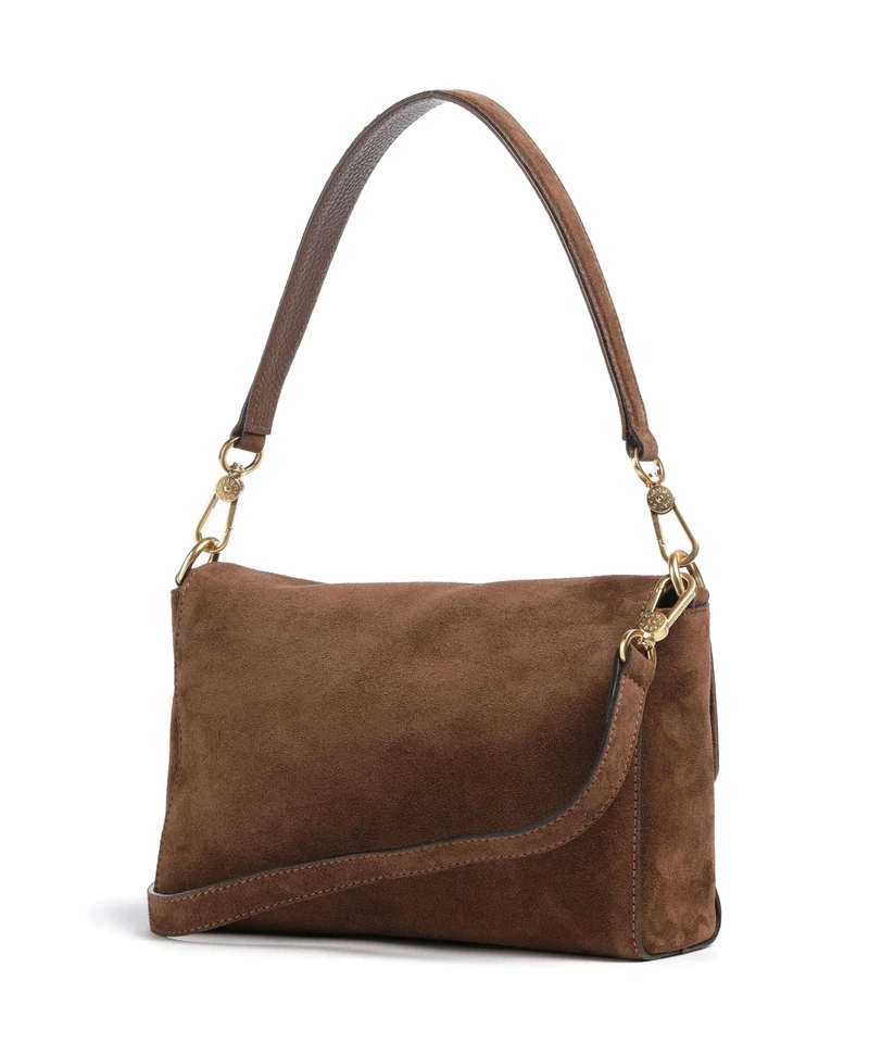 Abro Suede Temi Sac porté épaule wood