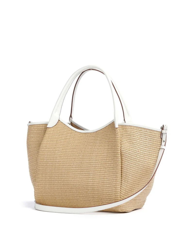 Emporio Armani Durini 24 M-L Cabas naturale/bianco