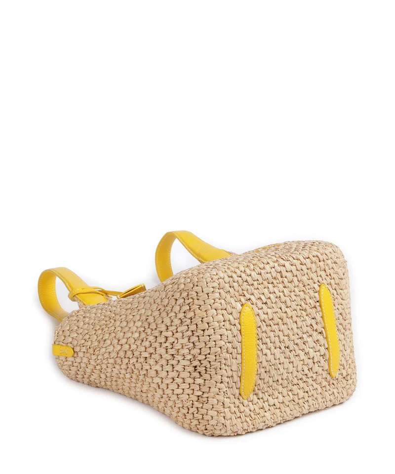 Polo Ralph Lauren Play Medium Sac à main natural/canary yellow
