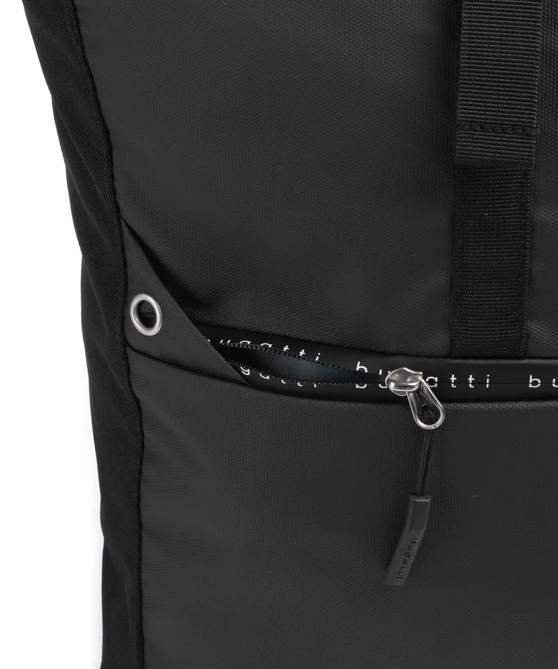Bugatti Blanc Delight Sac à dos roll-top schwarz