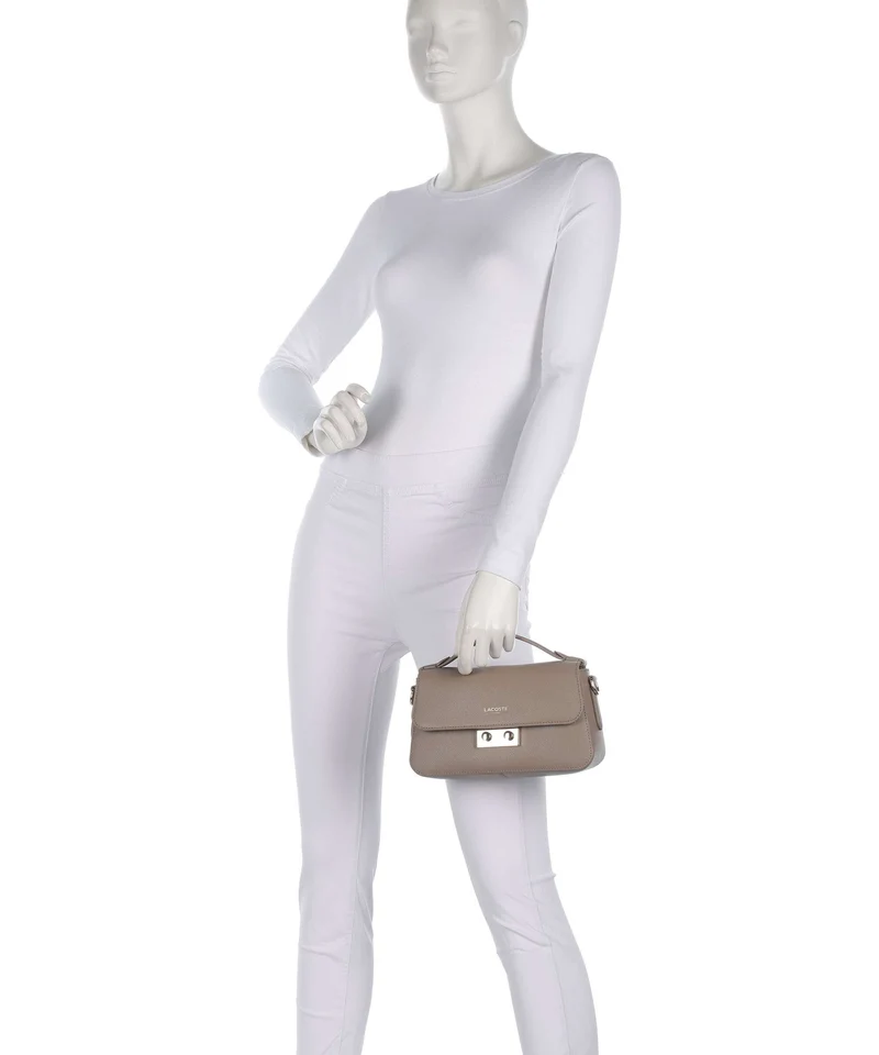 Lacoste Champs Elysees Sac bandoulière taupe