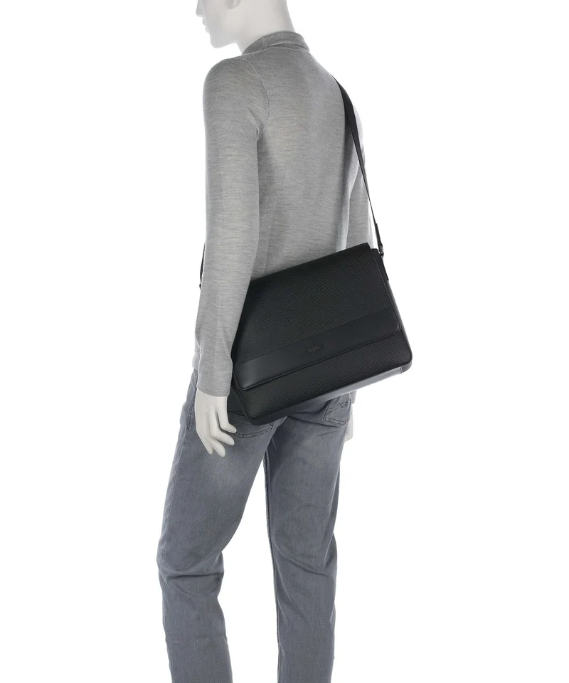Lacoste Chantaco Sac messager noir