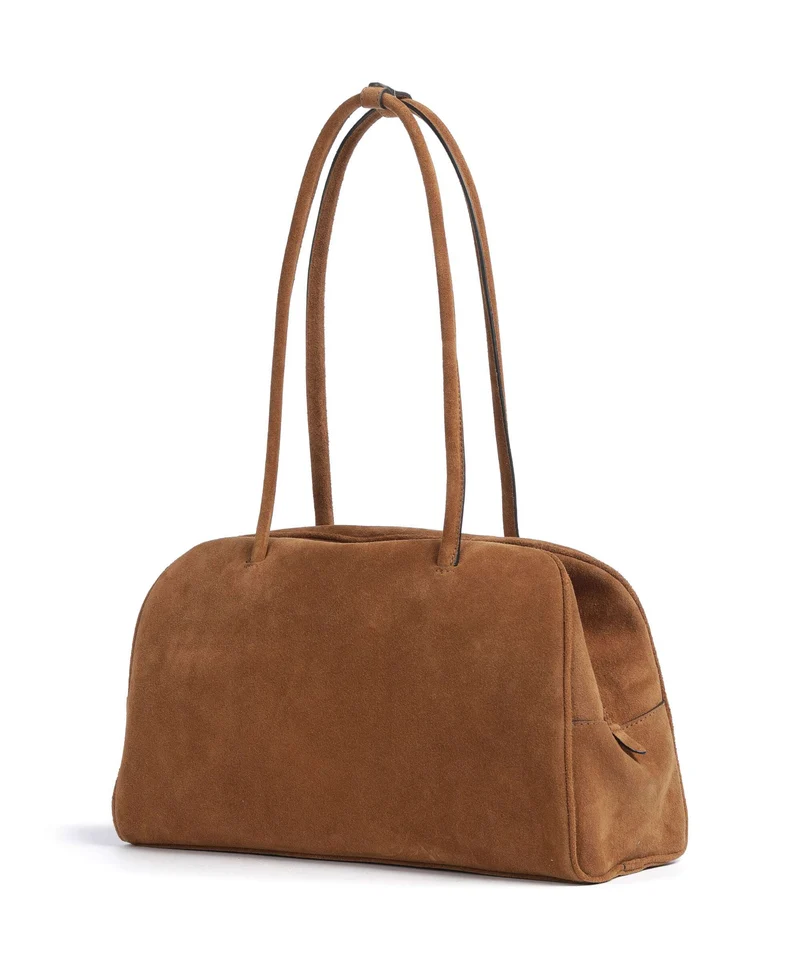 Abro Suede Amara Sac porté épaule cuoio