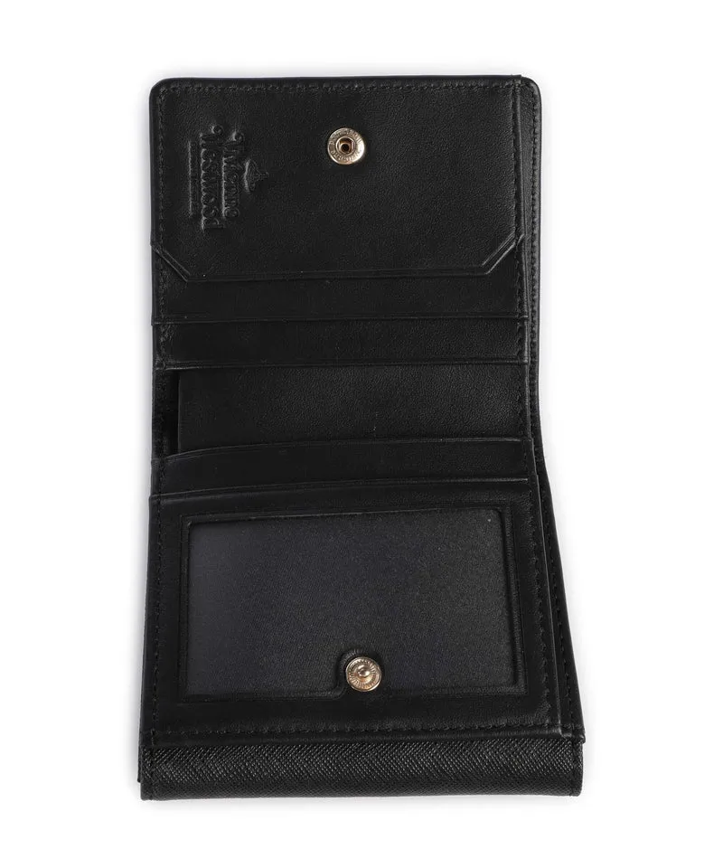 Vivienne Westwood Saffiano Small Portefeuille black