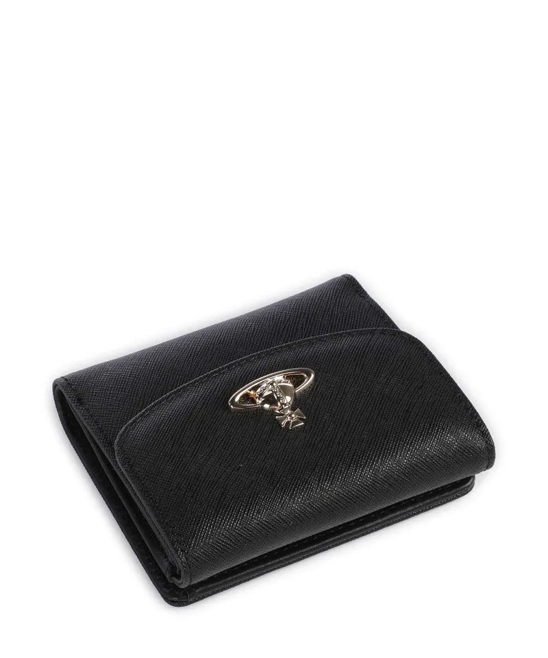 Vivienne Westwood Saffiano Small Portefeuille black