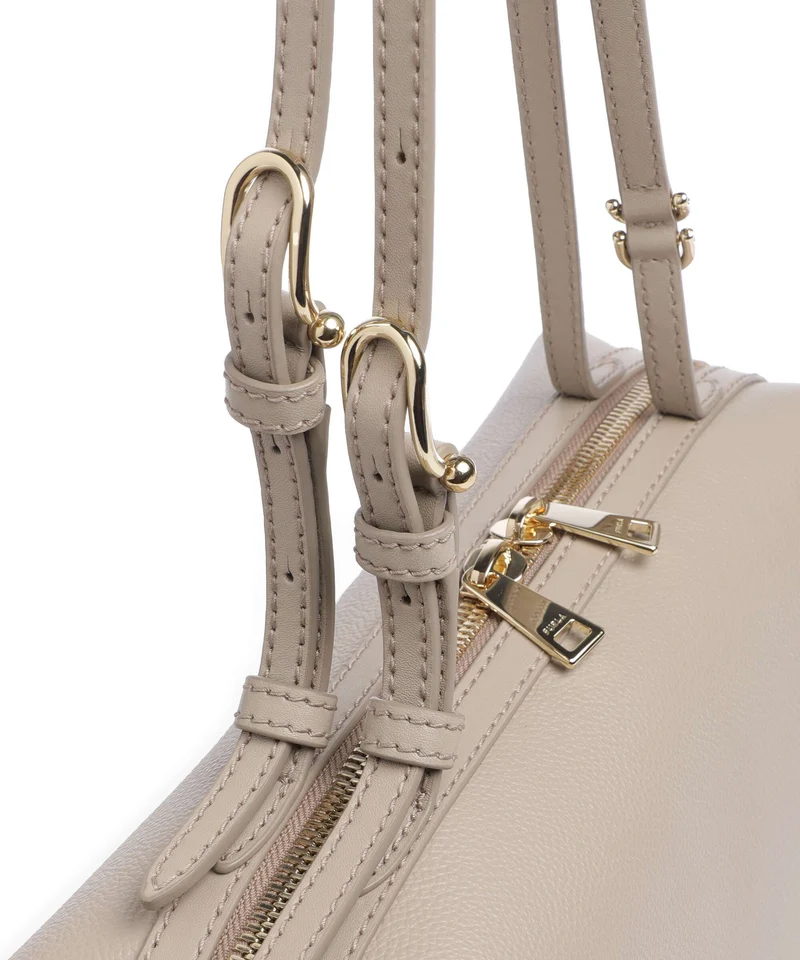 Furla Double M Sac porté épaule linen