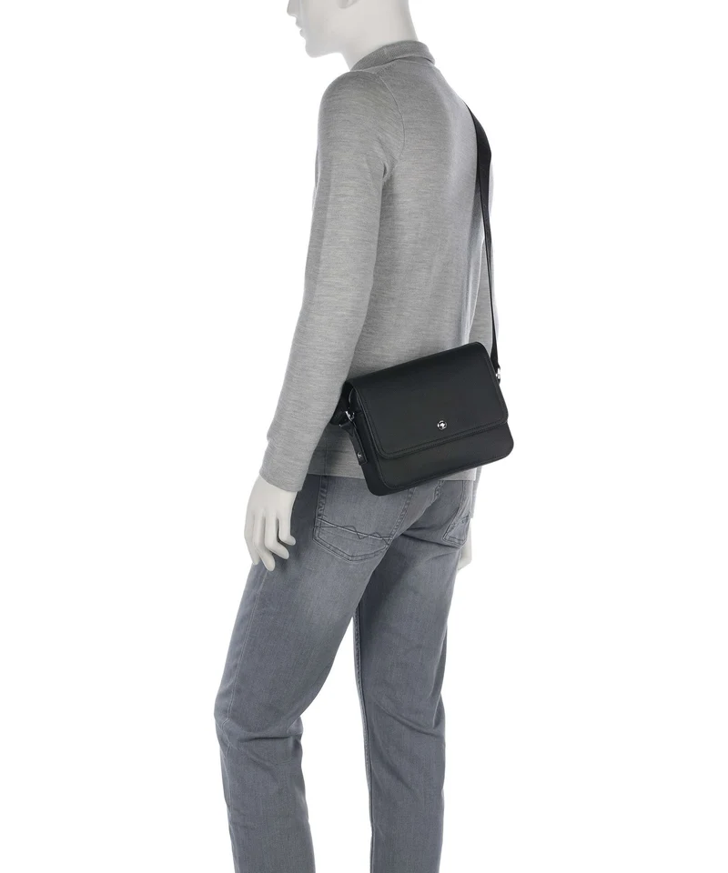 Lacoste Langon Sac bandoulière noir