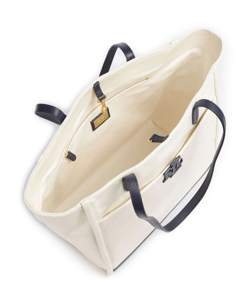 Lauren Ralph Lauren Cameryn Large Cabas natural/refined navy