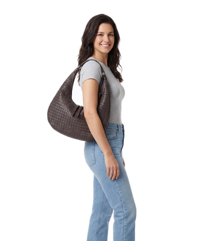 Abro Piuma Nana Small Sac fourre-tout wood