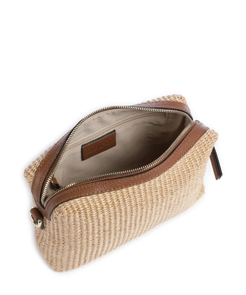 Abro Raffia Kaia Sac bandoulière natural