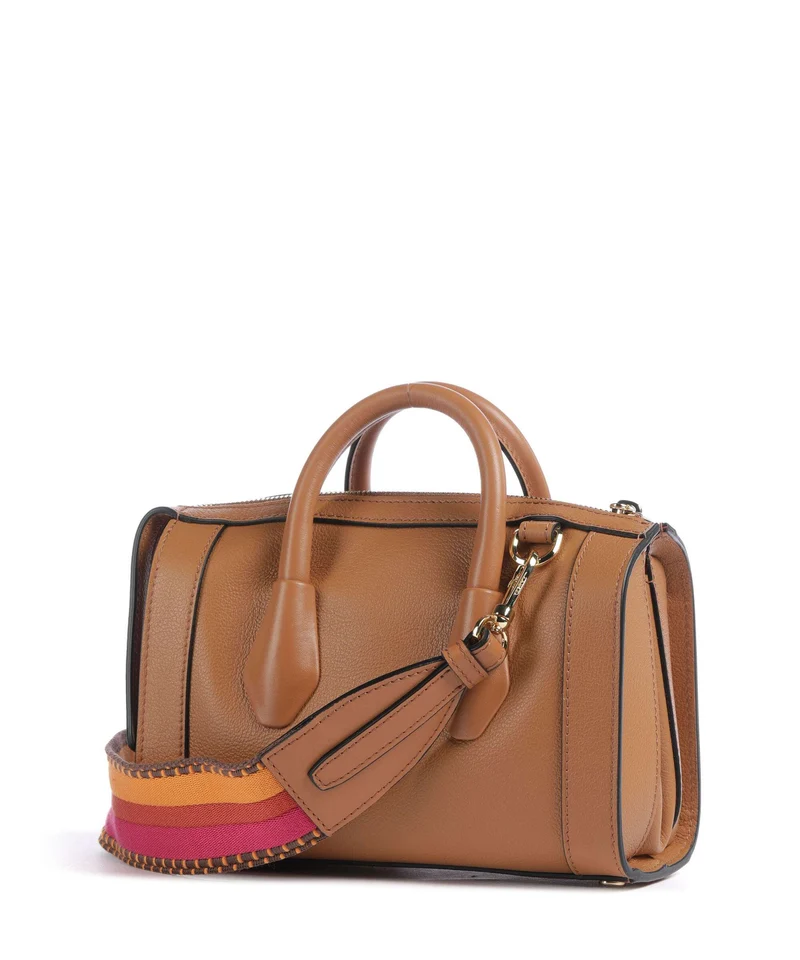 Lancel BCBG Mini Sac bandoulière camel