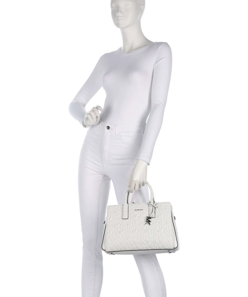 Michael Kors Laila Medium Sac à main optic white