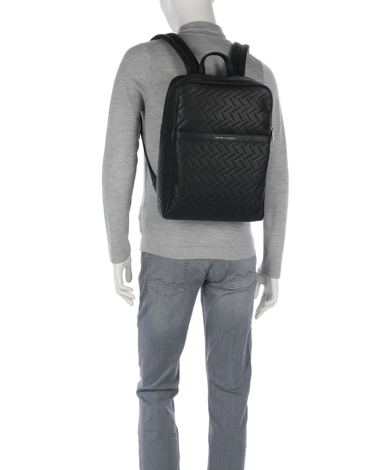 Armani Exchange Ginevra Embossed Sac à dos black