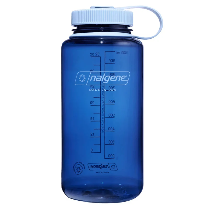 Bouteille Nalgene Sustain à grand goulot 950 ml – Indigo