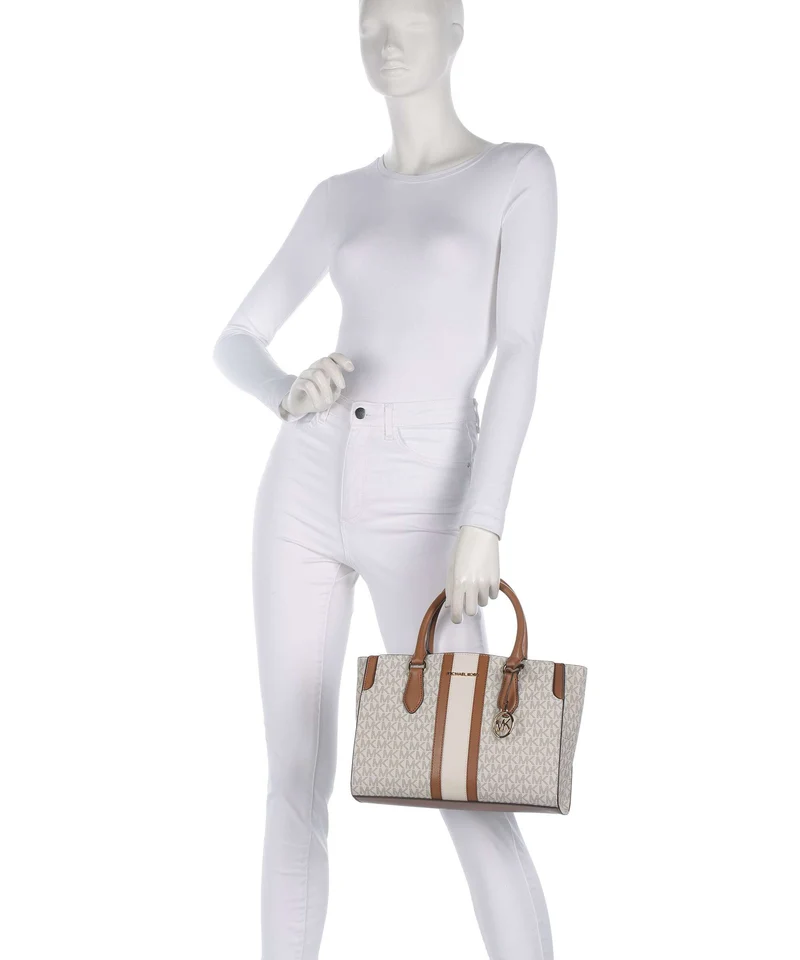 Michael Kors Becca Medium Sac à main vanilla/acorn