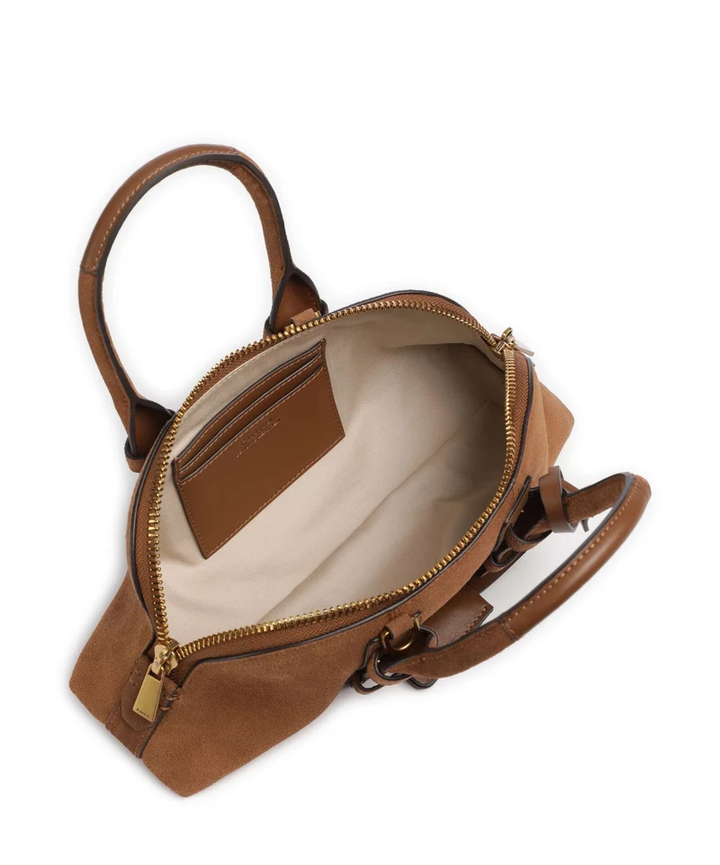 Pinko Bowling Horizontal Sac à main marrone/leone/antique gold