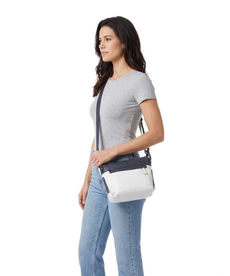 Voi Boston Renate Sac bandoulière blau/weiss
