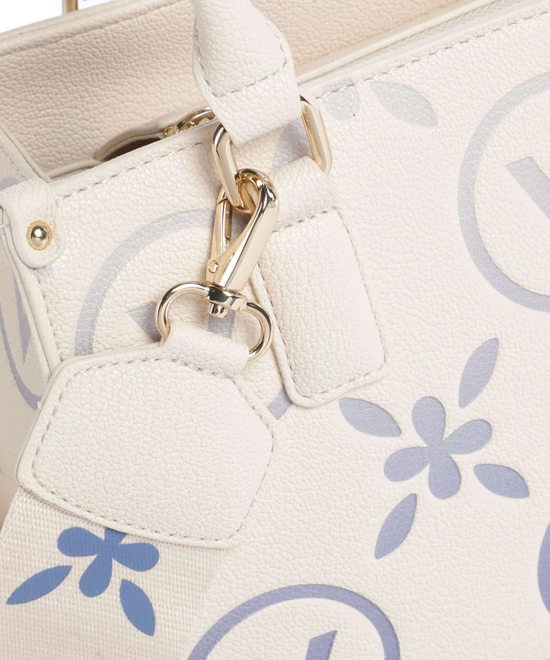 Valentino Bags Samba Re Print Sac à main ecru/bluette