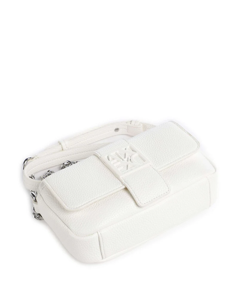 Armani Exchange Susy Soft Sac bandoulière off white