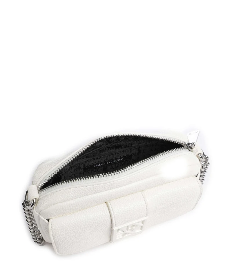 Armani Exchange Susy Soft Sac bandoulière off white