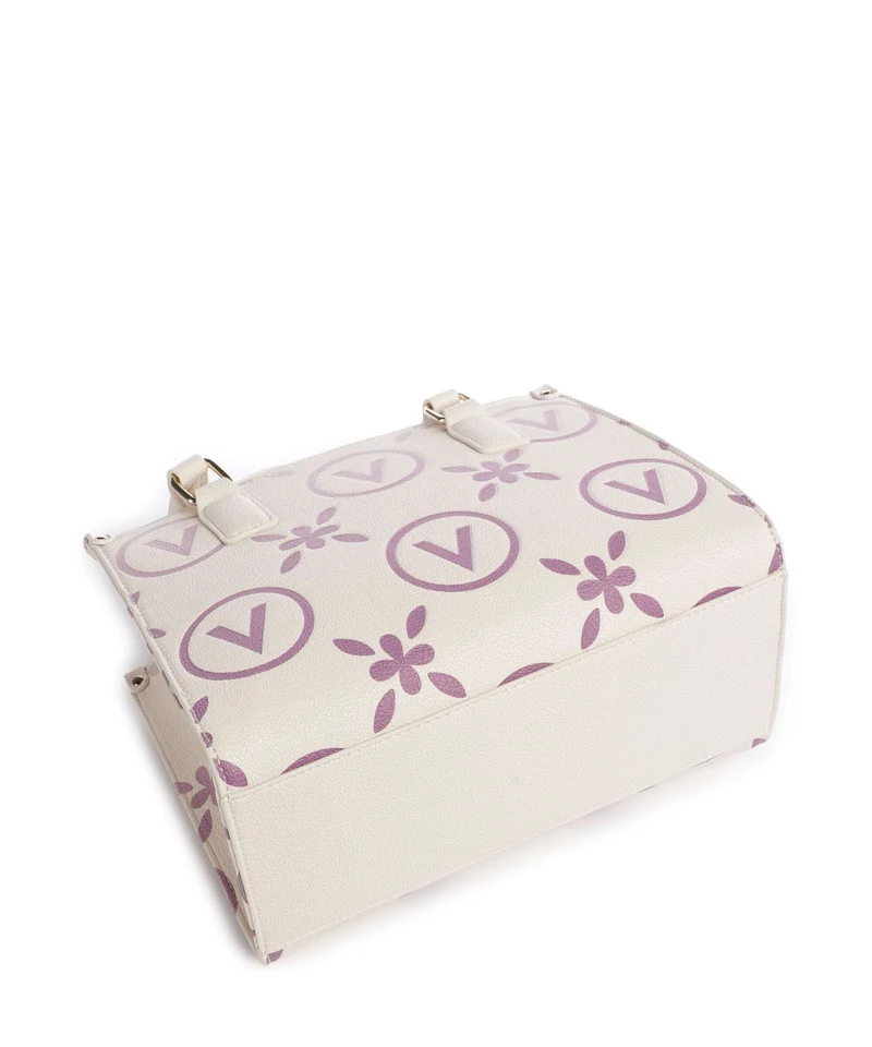 Valentino Bags Samba Re Print Sac à main ecru/rosa