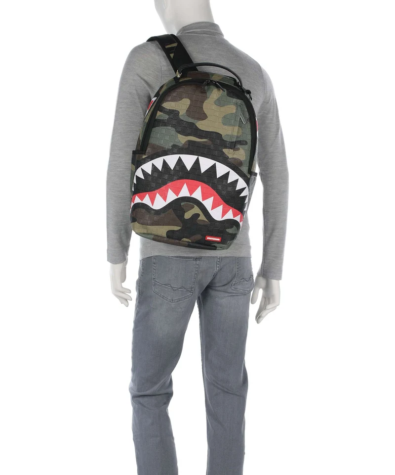 Sprayground Woodland Camo Check Sac à dos multicolour