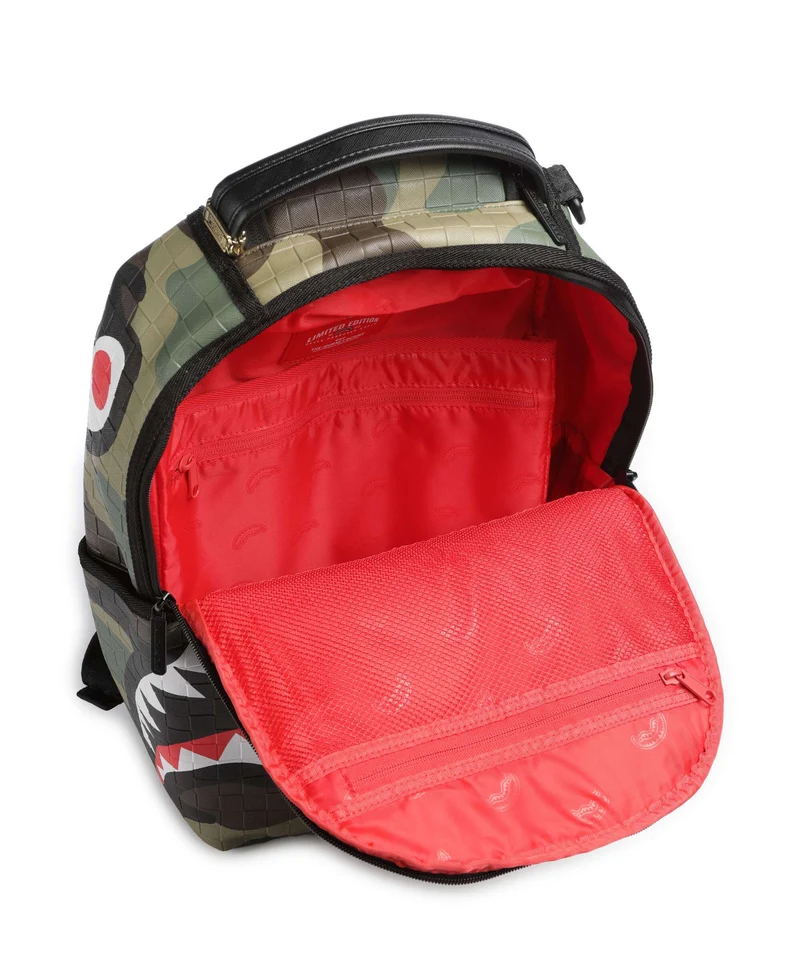 Sprayground Woodland Camo Check Sac à dos multicolour