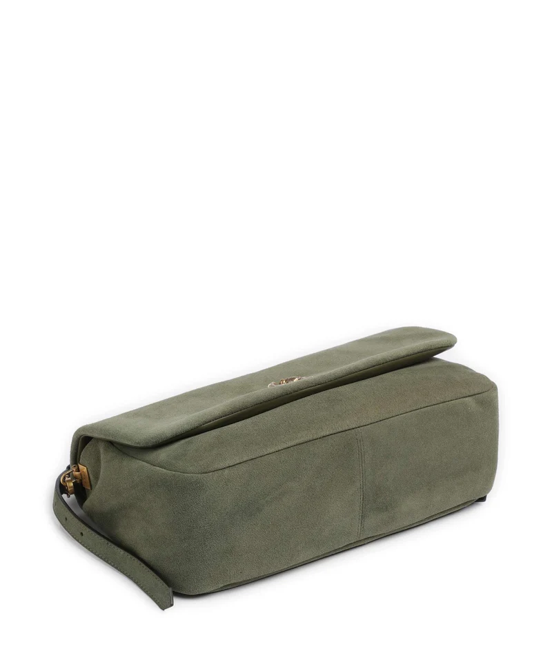 Pinko Click Soft Horizontal Sac porté épaule oliva capulet/antique gold