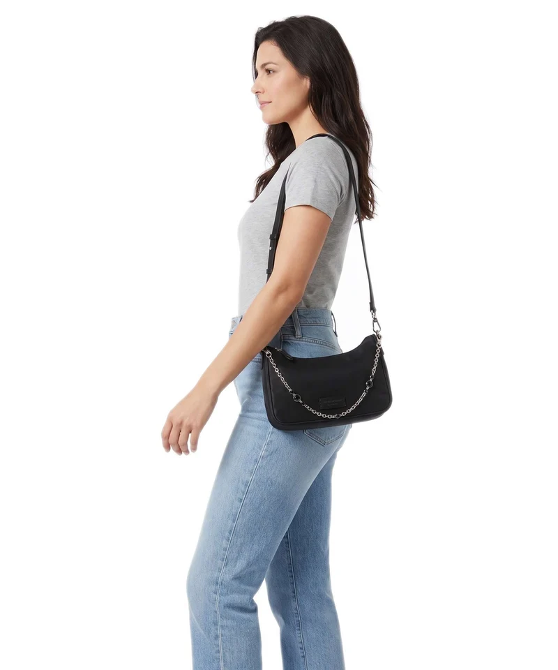 Emporio Armani Lilly Sac porté épaule nero
