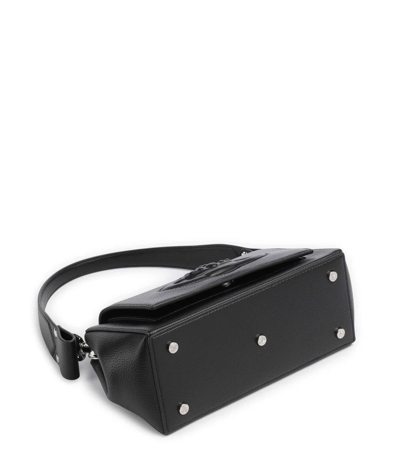 Vivienne Westwood Hazel Grain Medium Sac porté épaule black
