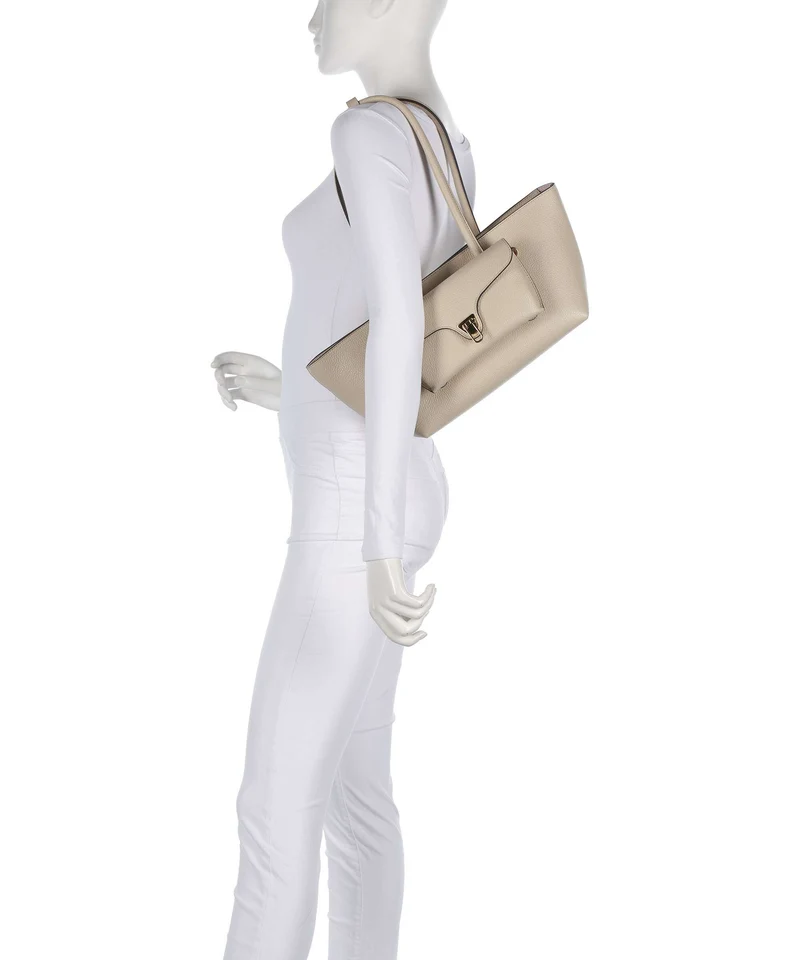 Coccinelle Beat Double Sac porté épaule sandshell