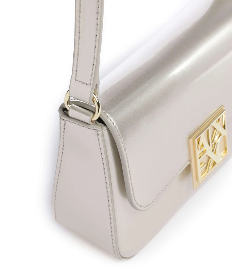 Armani Exchange Amy S Sac bandoulière light gold