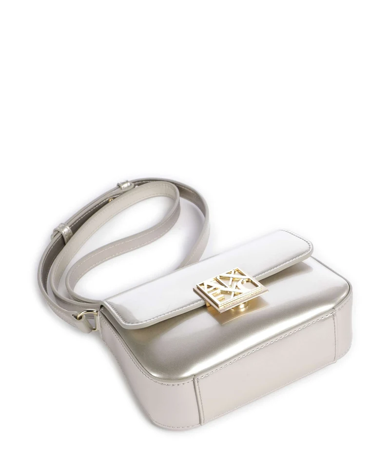 Armani Exchange Amy S Sac bandoulière light gold