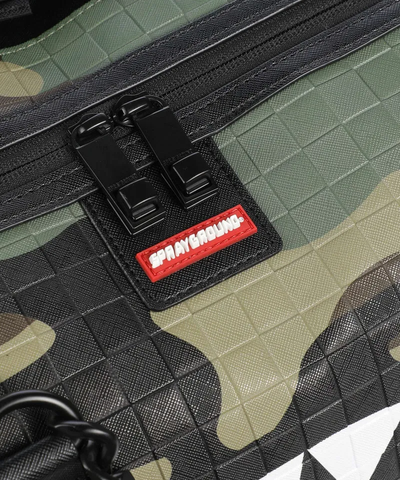 Sprayground Woodland Camo Check Sac week-end multicolour